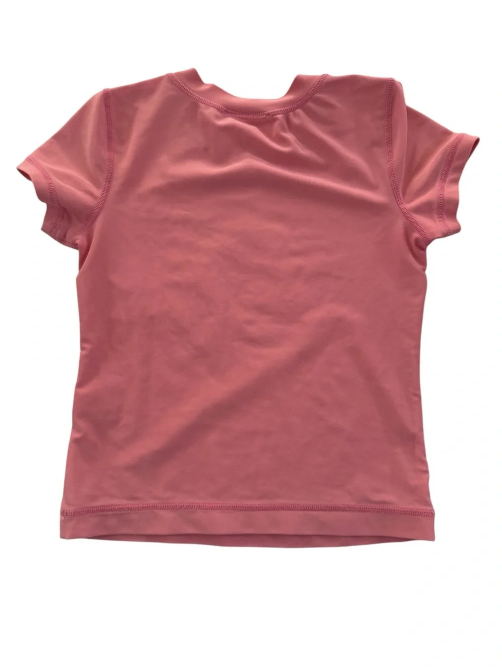 Hanna Andersson Girl 120 (8 US) Swim Shirt pink Sailboat #7451